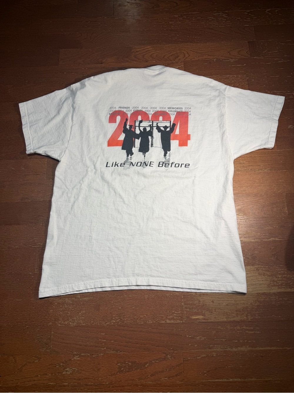 2004 Graduation Like None Before Back Graphic Tee